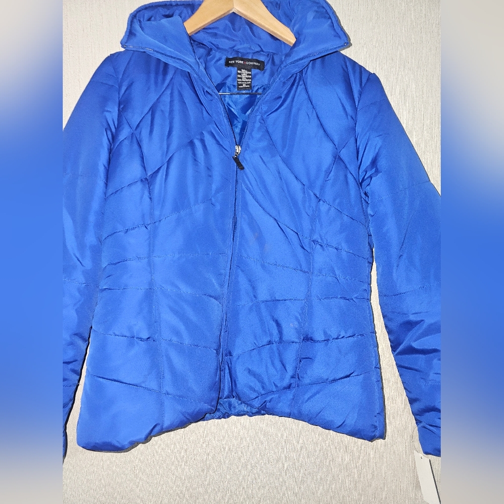 NWT NY & CO. Puffer Jacket. Full-zip Size M Medium